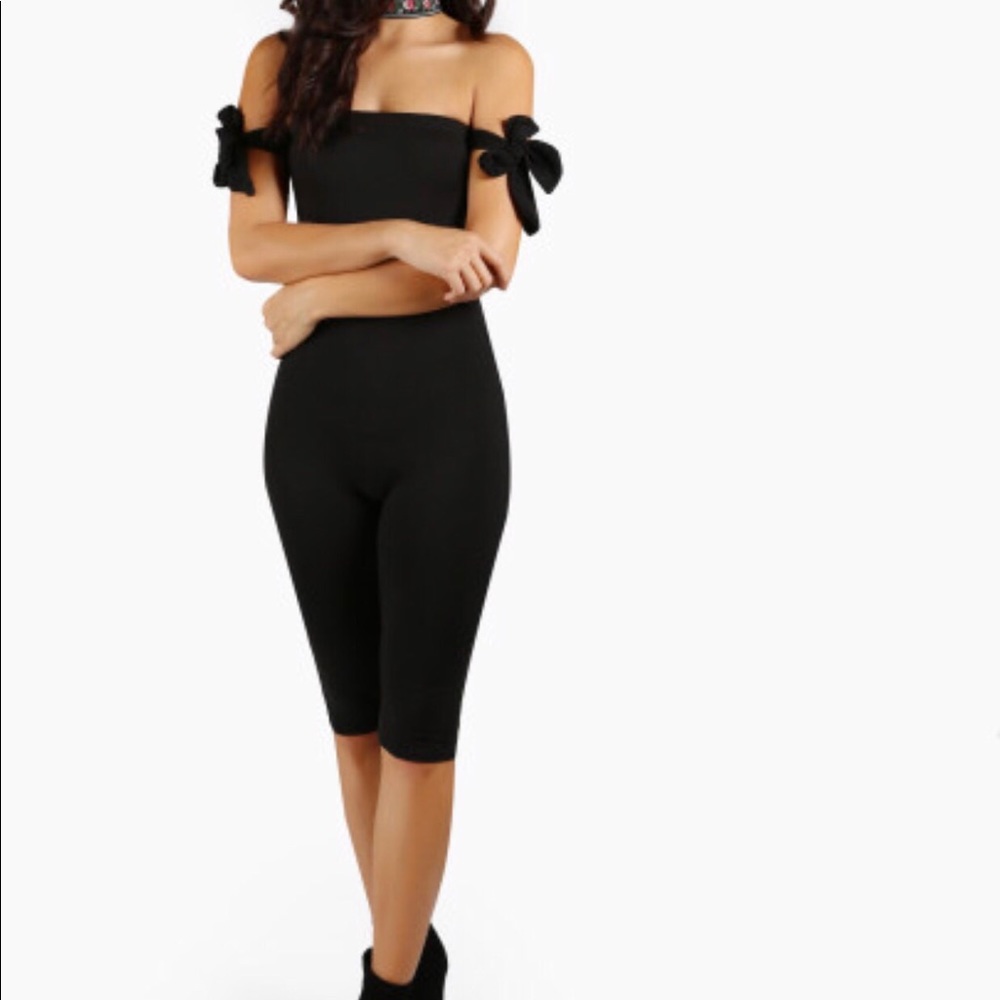 Black Unitard Jumpsuit